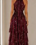 VESTIDO ESTAMPADO LAÇO