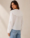 CAMISA BORDADA GOLA BÉBÉ
