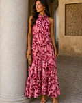 VESTIDO ESTAMPADO LAÇO