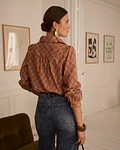 CAMISA ESTAMPADA TIJOLO