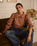 CAMISA ESTAMPADA TIJOLO