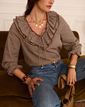 BLUSA PIED DE POULE