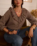 BLUSA PIED DE POULE