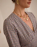 VESTIDO PIED DE POULE 