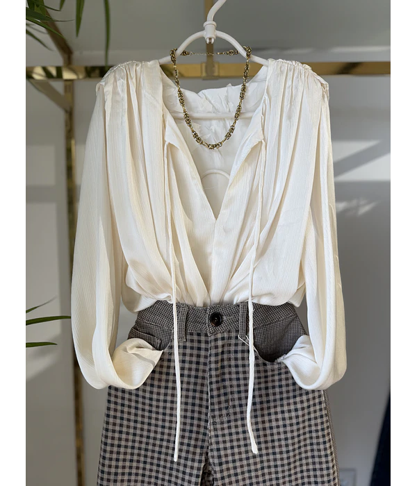BLUSA CETIM CRU