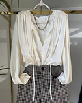 BLUSA CETIM CRU