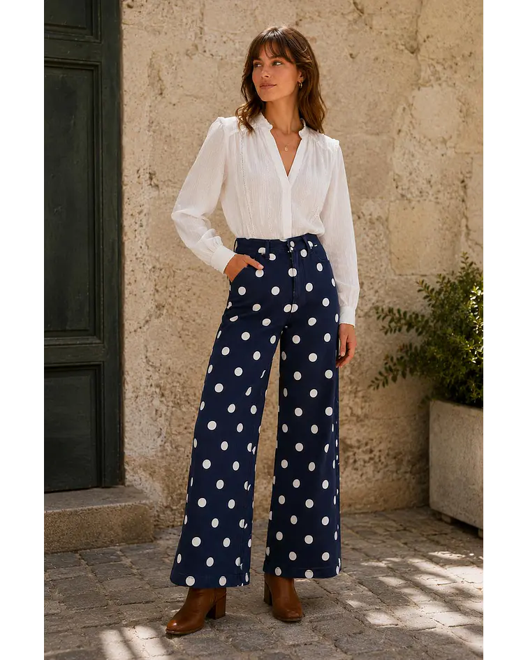 JEANS ESTAMPADAS BOLAS