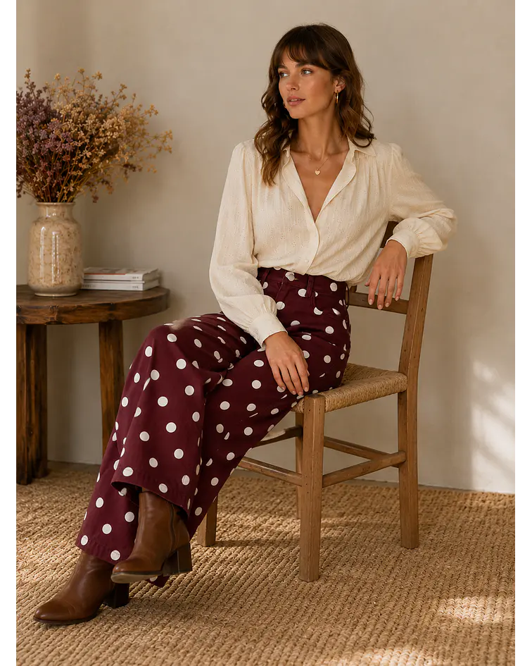 JEANS ESTAMPADAS BOLAS  