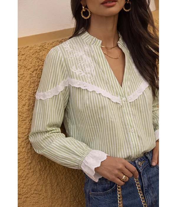 CAMISA RISCAS VERDE