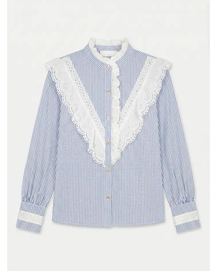 CAMISA RISCAS AZUL