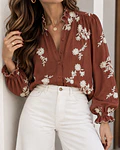 CAMISA ESTAMPADA TIJOLO