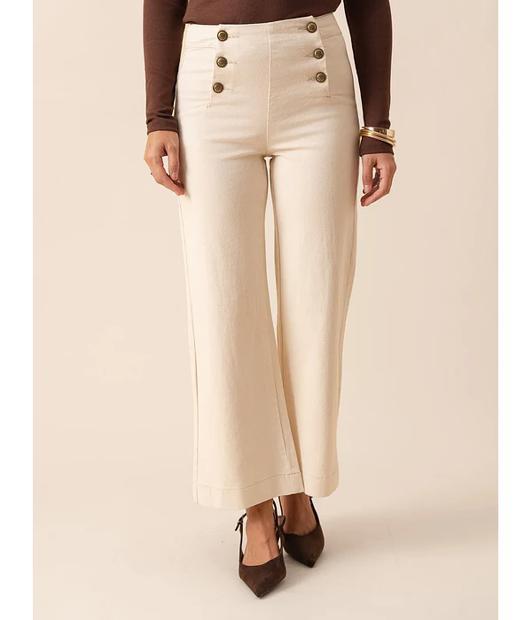JEANS BEGE VICTORINE 