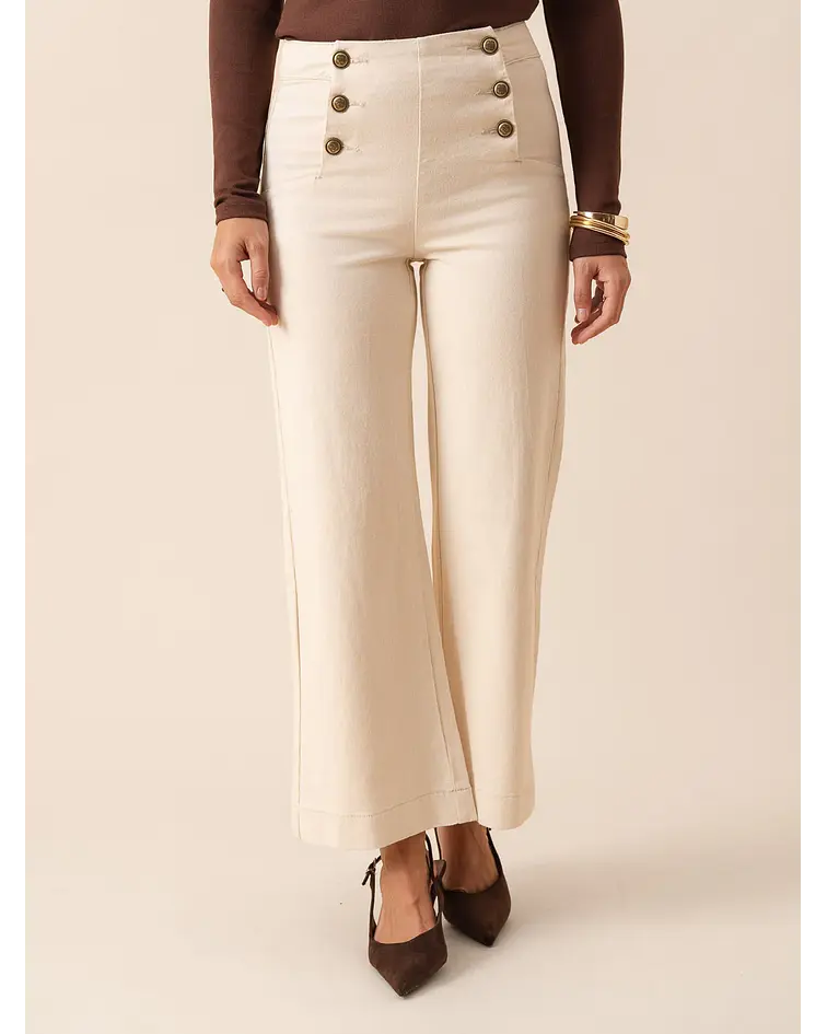 JEANS BEGE VICTORINE 