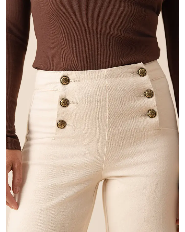 JEANS BEGE VICTORINE 