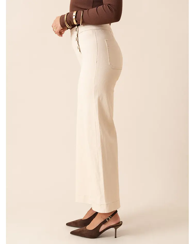 JEANS BEGE VICTORINE 