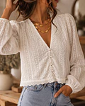 CAMISA BRANCA BORDADA