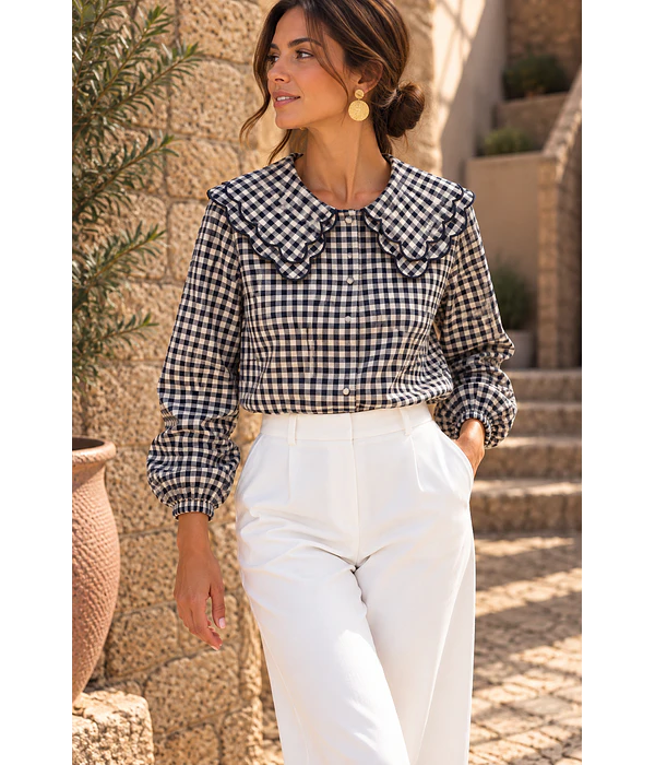 CAMISA VICHY GOLA BÉBÉ