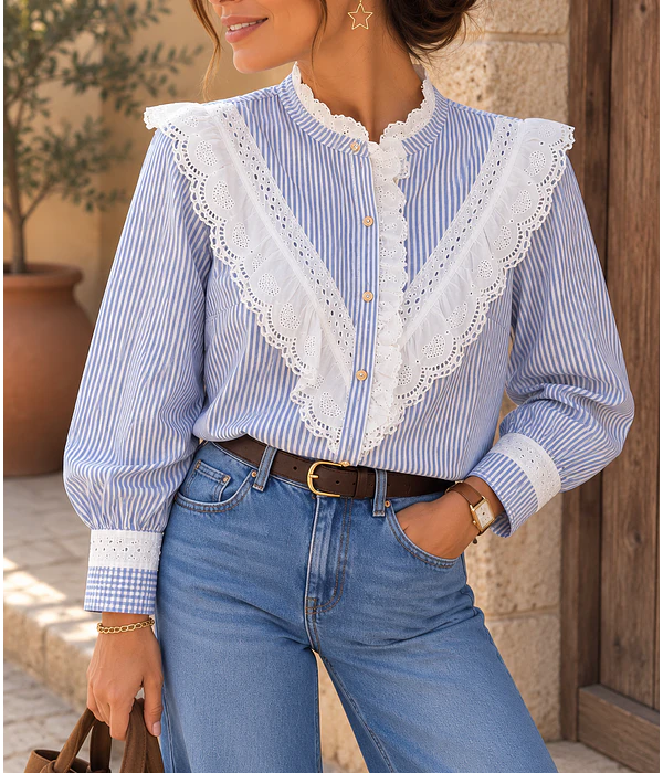 CAMISA RISCAS AZUL