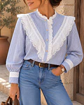 CAMISA RISCAS AZUL
