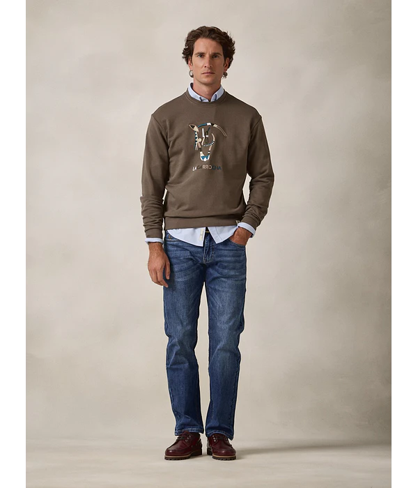 Sweatshirt Quarter - Verde Oliva