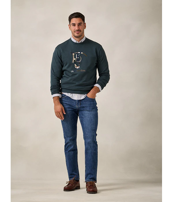 Sweatshirt Quarter - Azul Lago