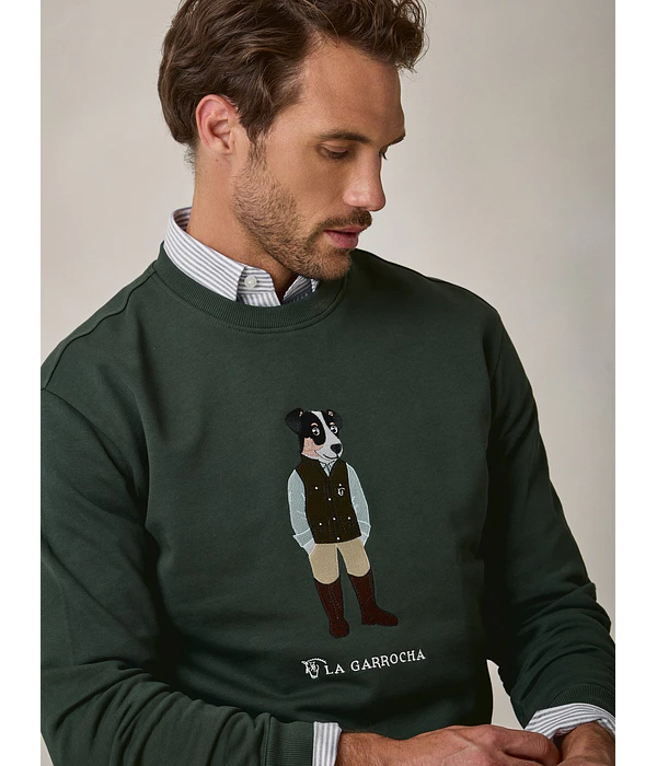 Sweatshirt Bodeguero - Verde Abeto