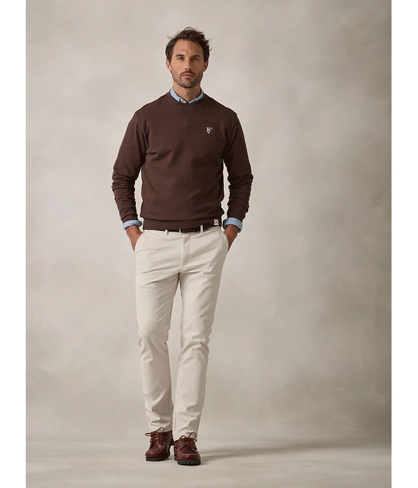 Sweatshirt Básica - Moka