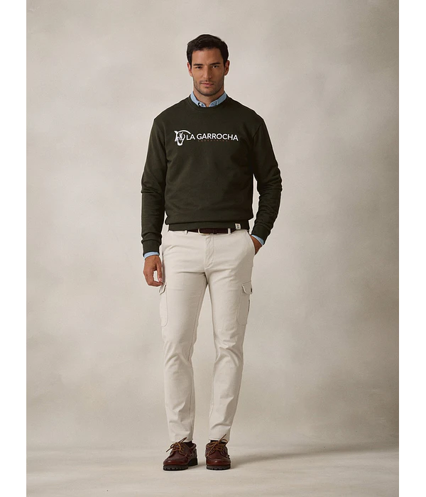 Sweatshirt Equestrian - Verde Caça