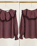 BLUSA VICHY GOLA