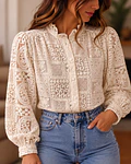 CAMISA PORMENORES BORDADOS 