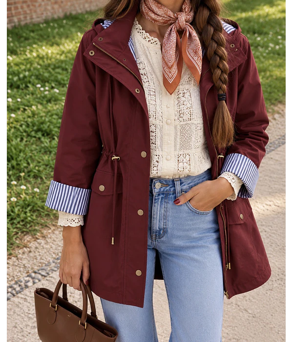 PARKA  COM CAPUZ 