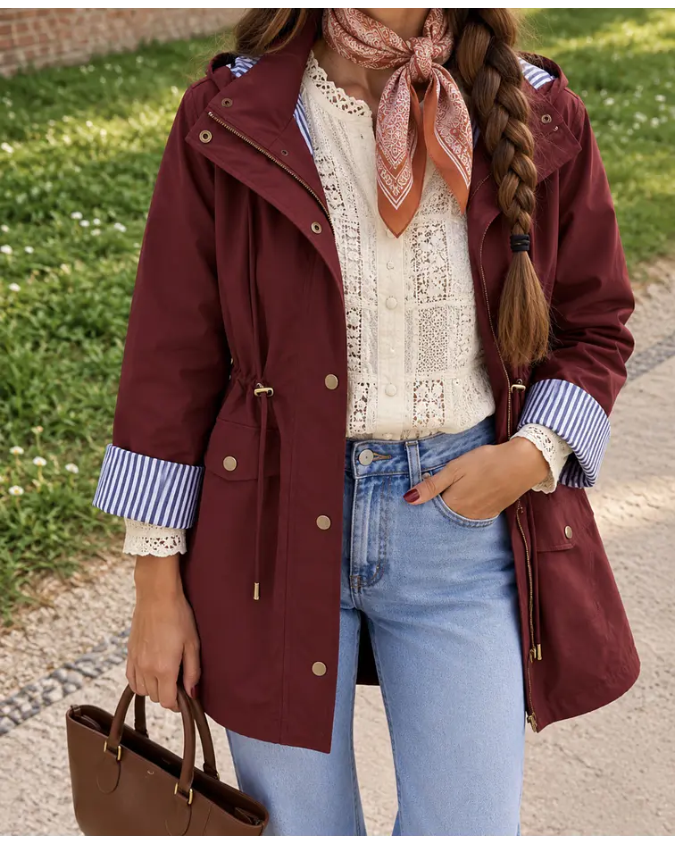PARKA  COM CAPUZ 