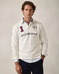 Polo com Patches - Cru