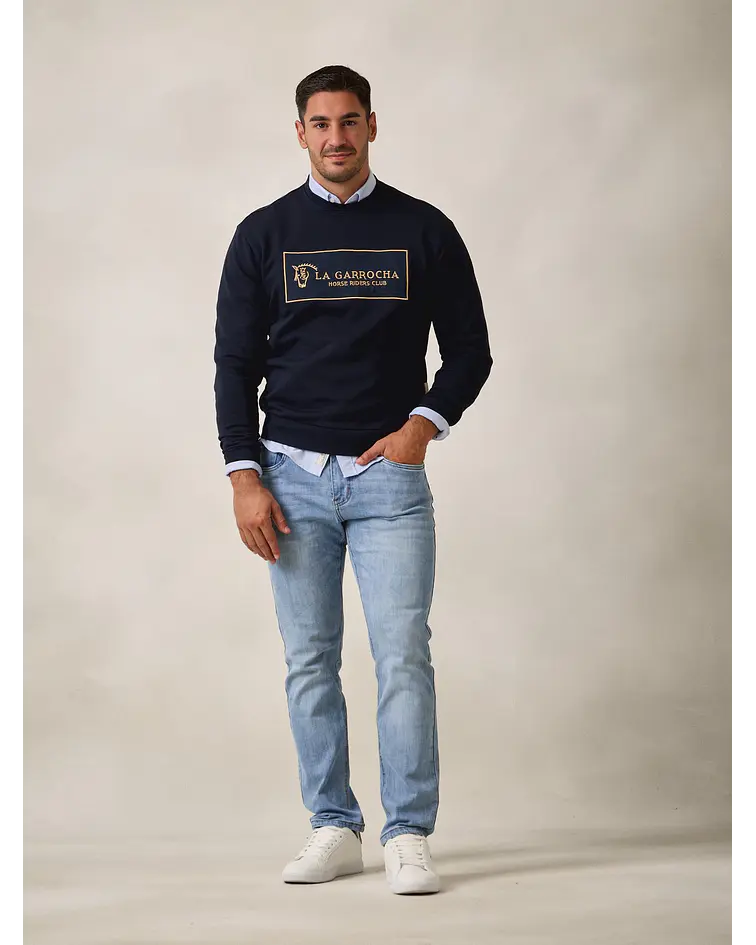Sweatshirt Clássica - Azul Marinho