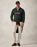 Sweatshirt Básica de Meia Cremalheira - Verde Abeto