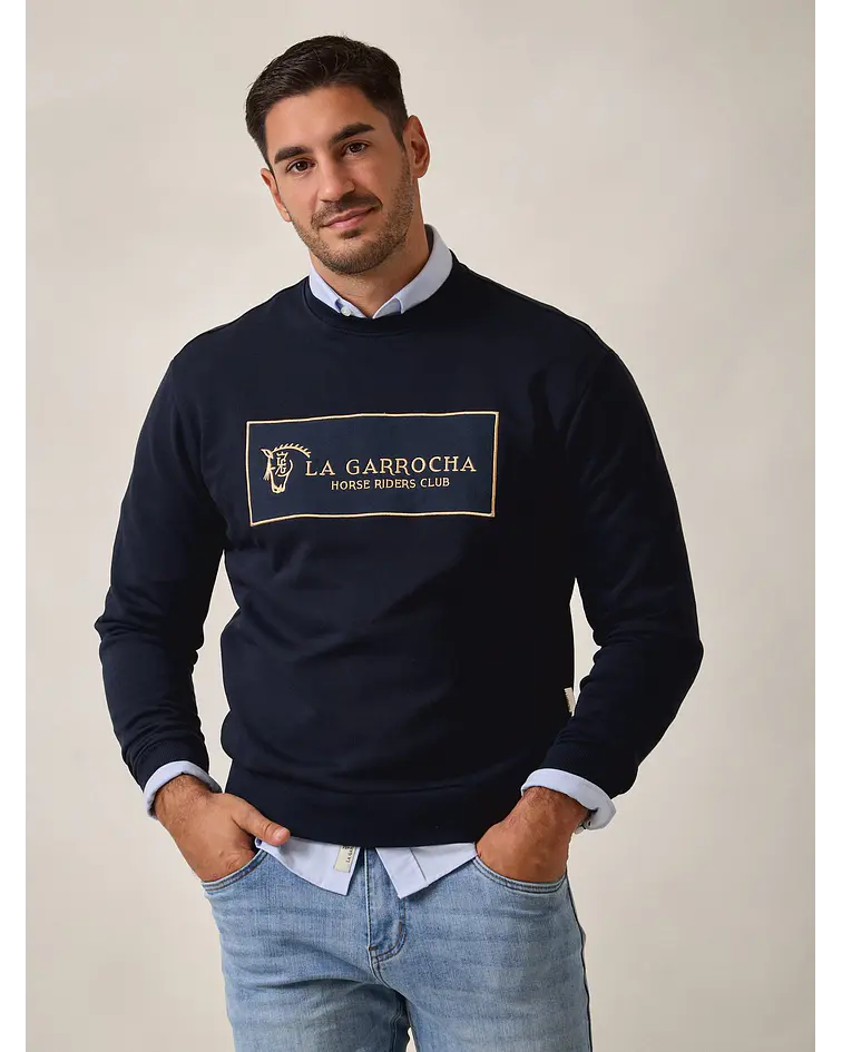 Sweatshirt Clássica - Azul Marinho