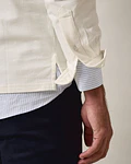 Polo com Patches - Cru