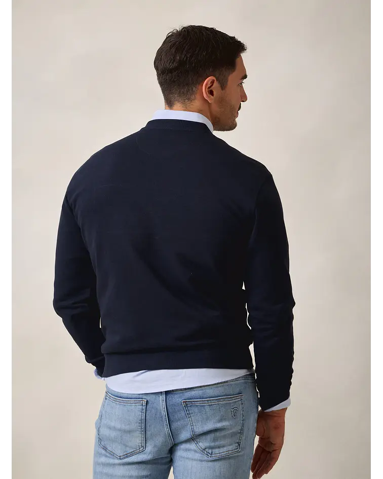 Sweatshirt Clássica - Azul Marinho
