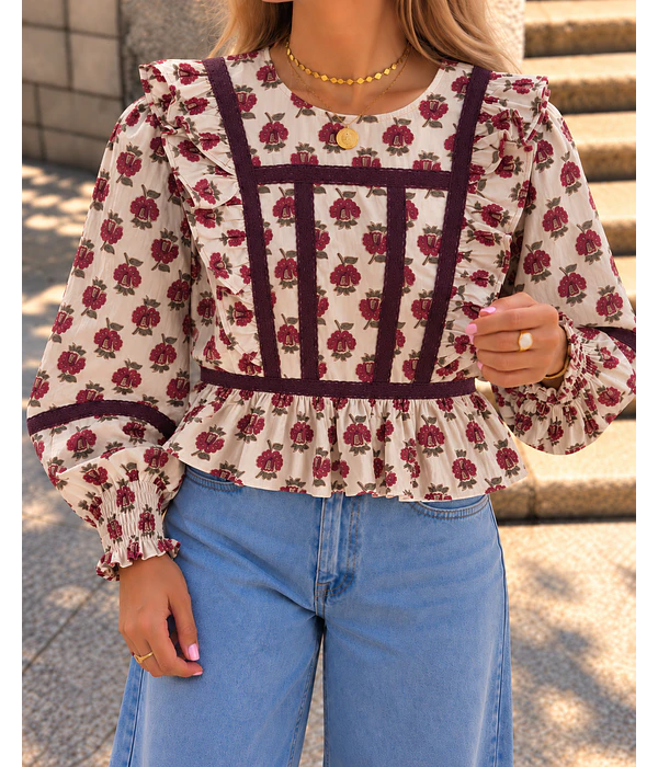 BLUSA ESTAMPADA