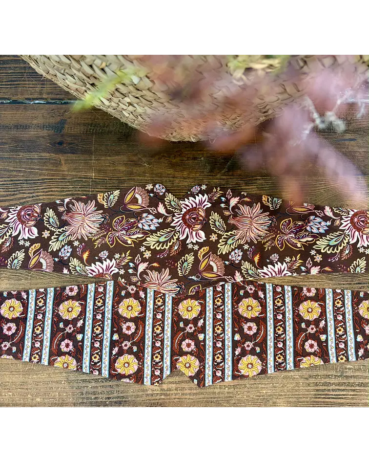 FAIXA ESTAMPADA REVERSÍVEL