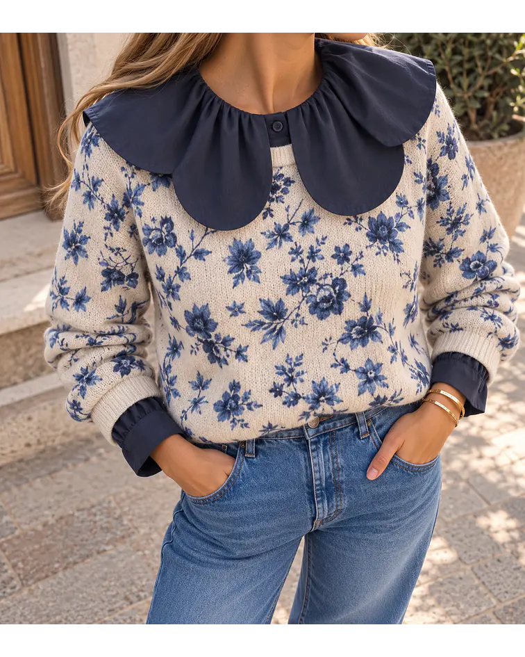 CAMISOLA MALHA ESTAMPADA
