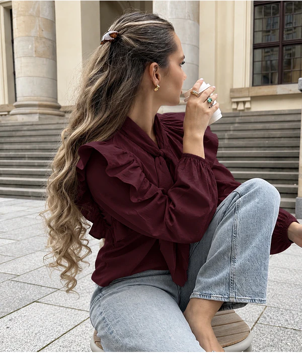 BLUSA FOLHO LISA
