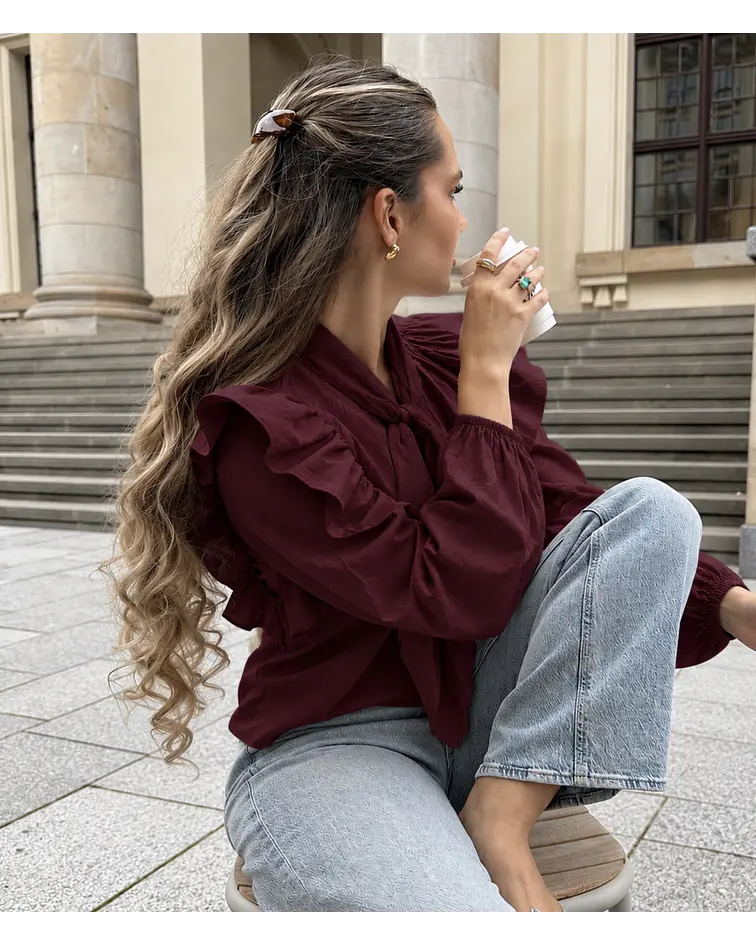 BLUSA FOLHO LISA