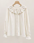CAMISA BORDADA GOLA BÉBÉ 