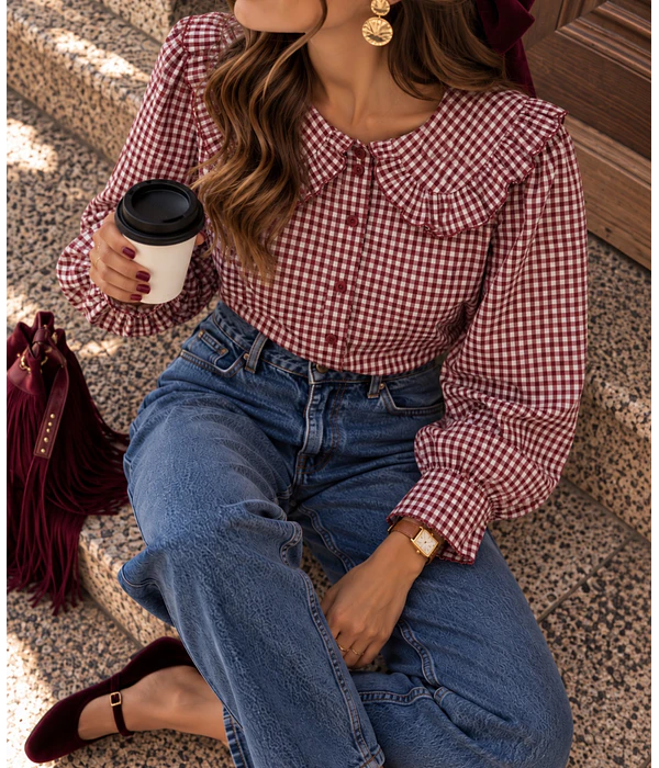 CAMISA GOLA VICHY TERESA