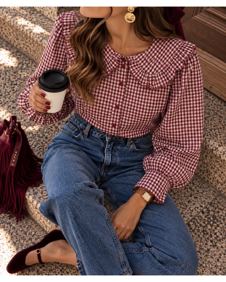 CAMISA GOLA VICHY TERESA
