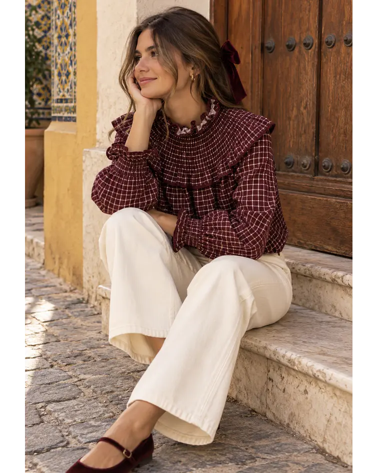 BLUSA GOLA XADREZ