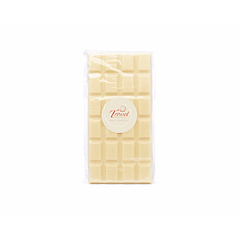 Barra sin azúcar de chocolate blanco