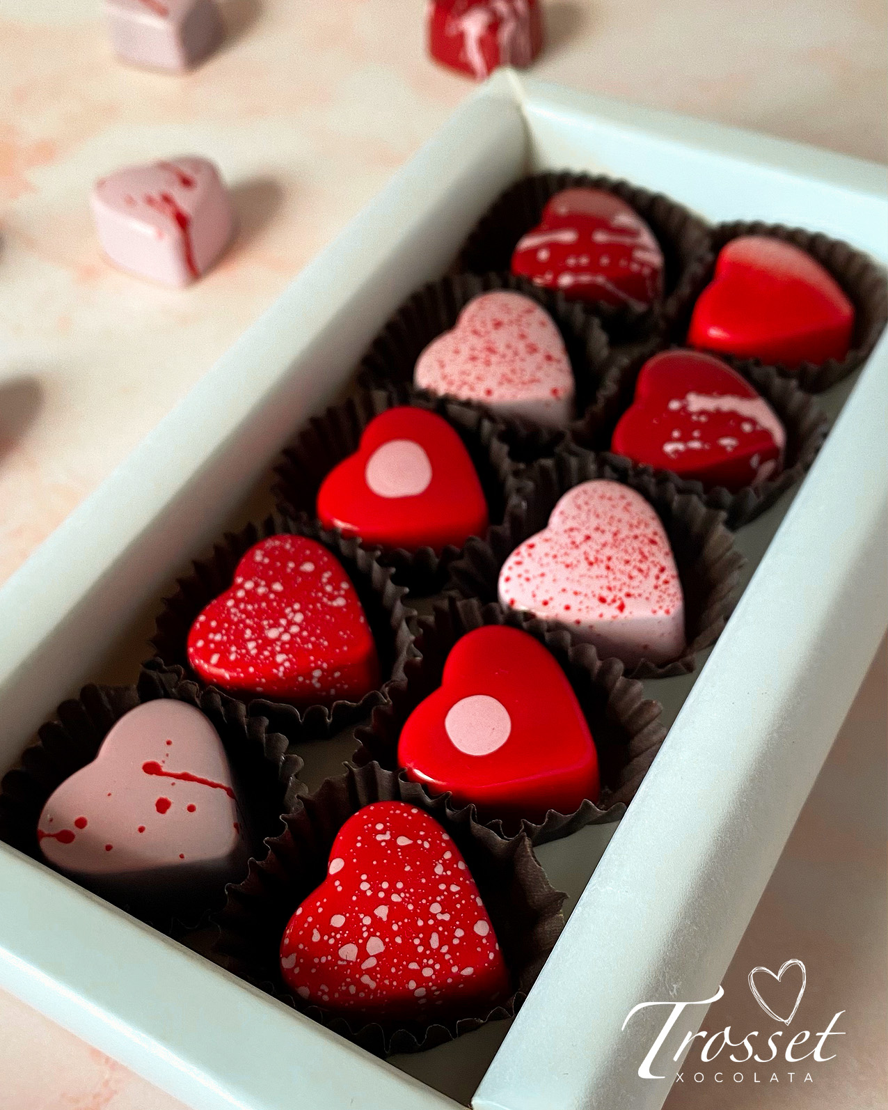 Caja bombones L'amor ♡ 10 und.