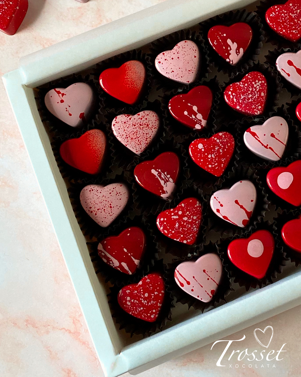 Caja bombones L'amor ♡ 35 und.